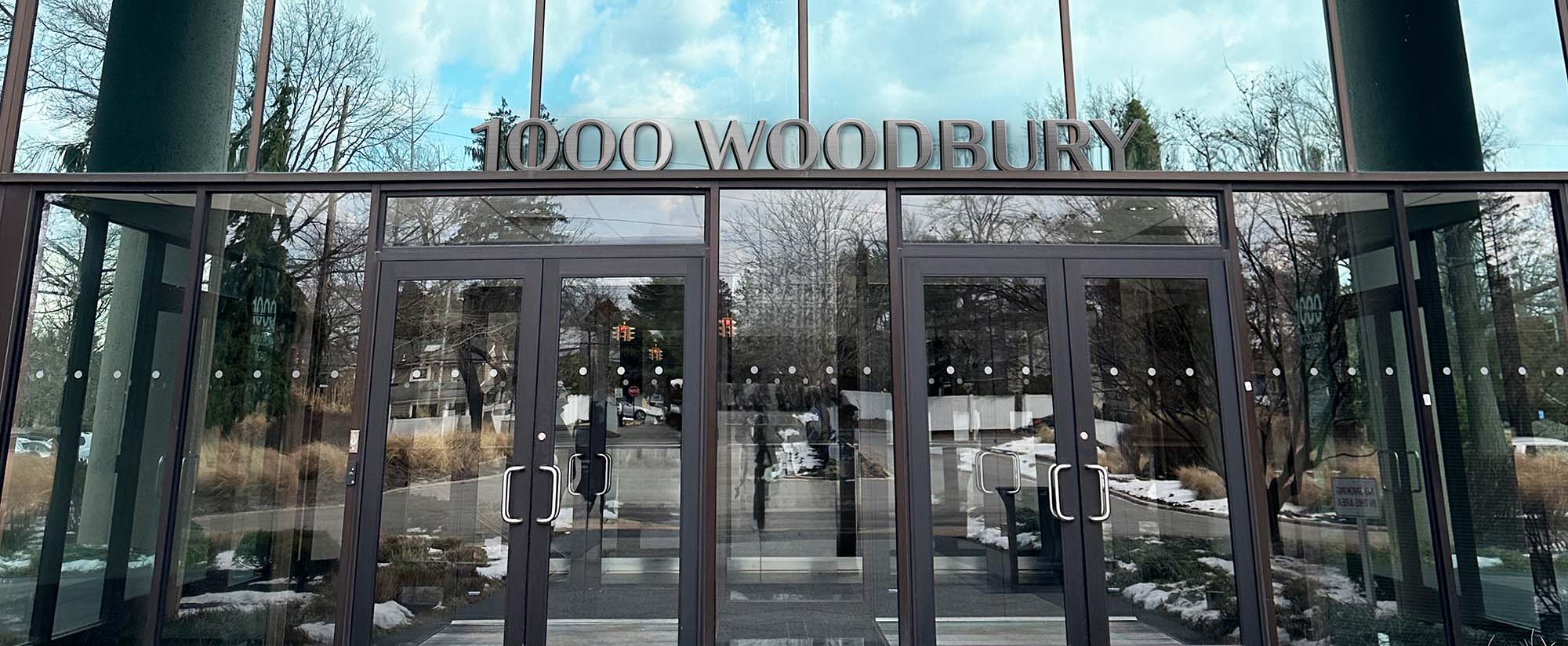 100 Woodbury Entrance