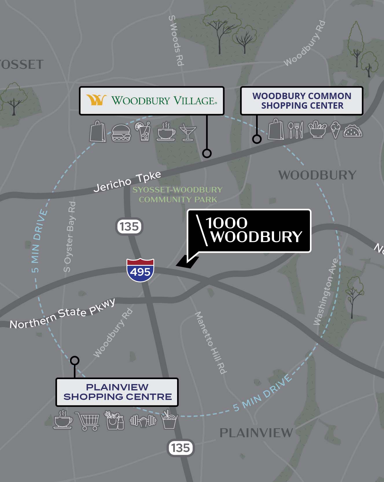 Woodbury Map